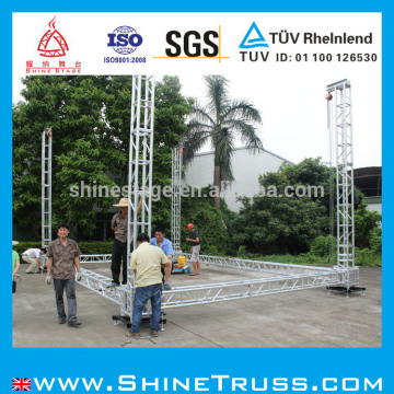 aluminum truss exhibition flat truss