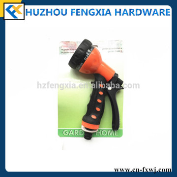 Sale Plastic Garden Warer Hose Spary Gun Plastic 7-Pattern Spray Nozzle Garden Watering Spary Gun