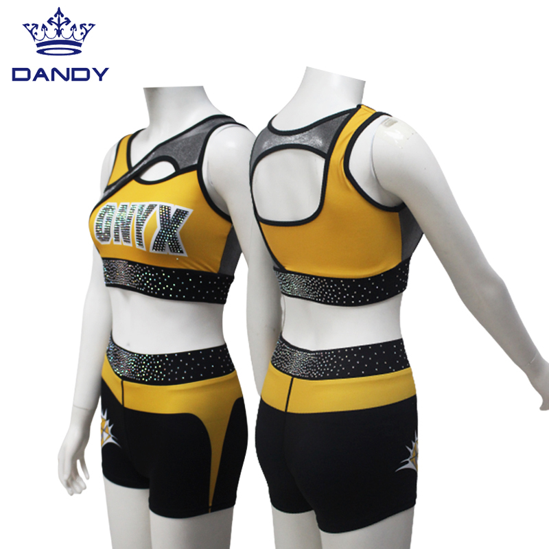 Yellow Cheer Uniform 6