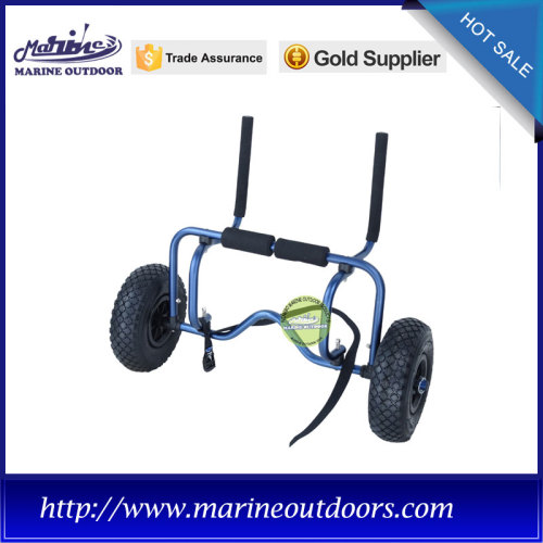 Aluminum canoe carrier, Trolley tow wheels, Anodized sitting trolley