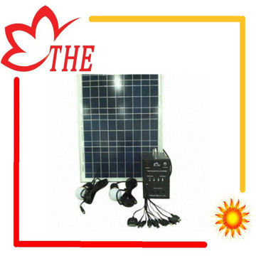 10W solar home lighting system