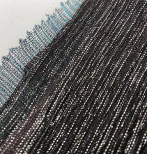 Modern Stripe Crush Pleated Fabric