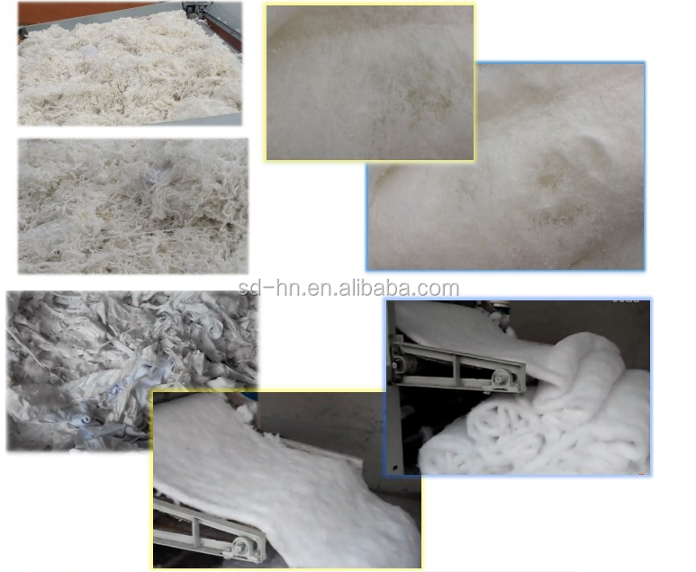 Wire Carding ClothFor Textile Waste Recycling Machine