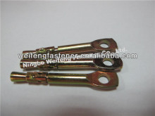 Tie wire anchor with zinc plated