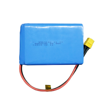 Batterie au lithium polymère OEM 9569102 3S1P 11.1V 9000mAh