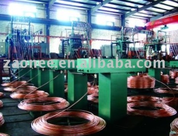 Upward Copper Rod Casting Machine(copper caster plant)