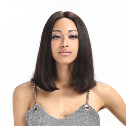 Factory Supplying wigs human hair wholesale weaving Short Remy Hair Afro Kinky Curly Machine Made Human Hair Wig