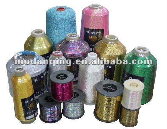 Pure gold Metallic Yarn, metalic lurex yarn M/MX/ST/Ms/MH type metallic yarn, knitting yarn/ribbon yarn/emboridery yarn