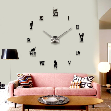 Wholesale Decorative Acrylic Mirror Wall Clock