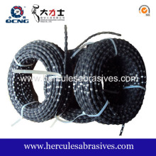 11.5 mm rubber diamond wire saw for granite quarrying