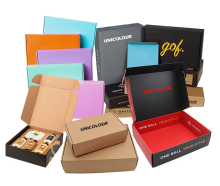 Wholesale Custom Printed Unique Corrugated Shipping Boxes