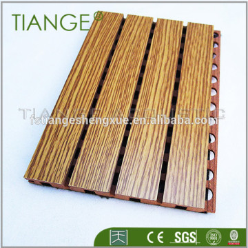 Restaurant sound absorb wooden acoustic wall panels fire retardant acoustic wall panel