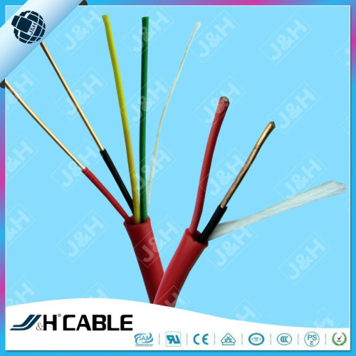 High quality security cable 2X0.22MM 4C20AWG CE rohs solid or stranded conductor BC