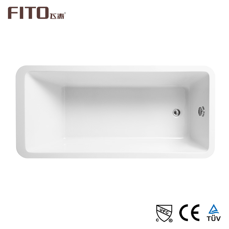 Good Quality 10 Years Warranty Extra Large Square Pedestal Bath Tub Bathtub