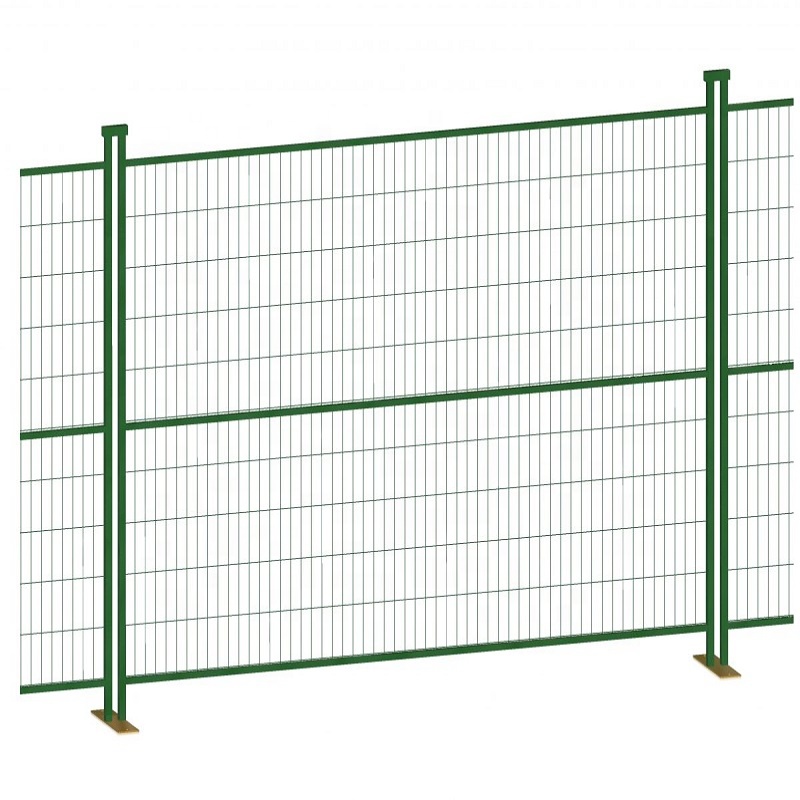 Canada Used Construction Site Temporary Galvanized Steel Fence