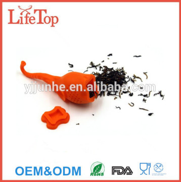 OEM Shaped Elephant Design Silicone Tea Bag