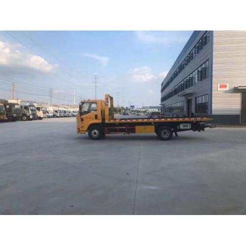 4x2 Flatbed Wrecker kéo xe tải Rollback Road Wreckers