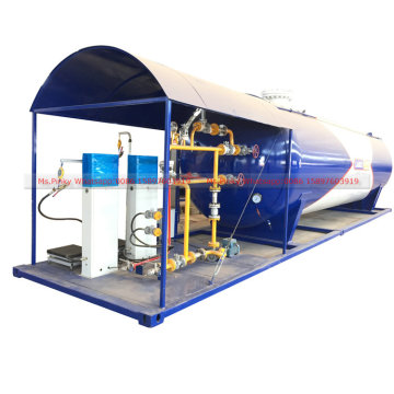 15MT LPG Filling Plant for Cooking Gas Plant 35000Liters LPG Storage Tank