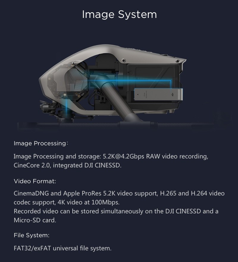 DJI INSPIRE 2 professional intelligence drone