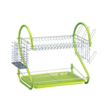 "8" shaped tube dish rack