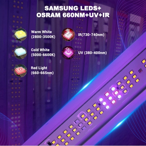 Đèn LED tăng trưởng UV 730nm cho nhà máy y tế