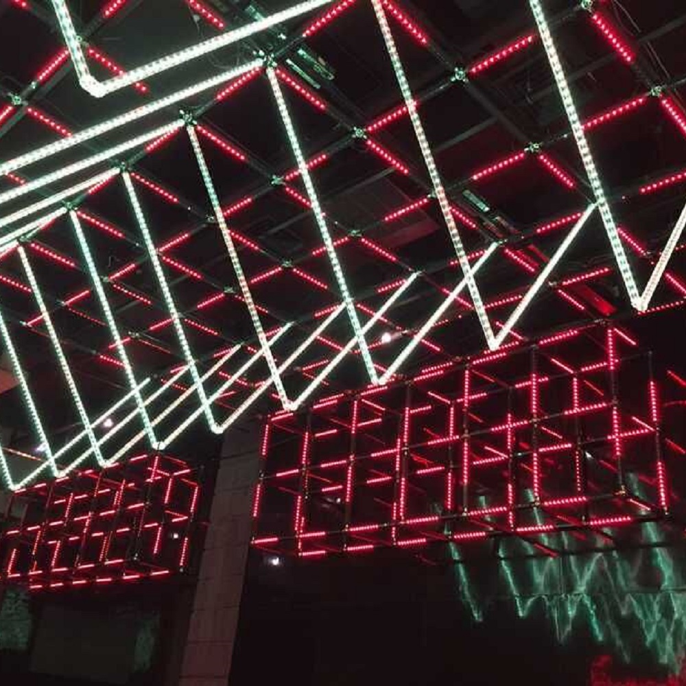 RGB Luz de tubo de vídeo de 16 píxeles a toda cor