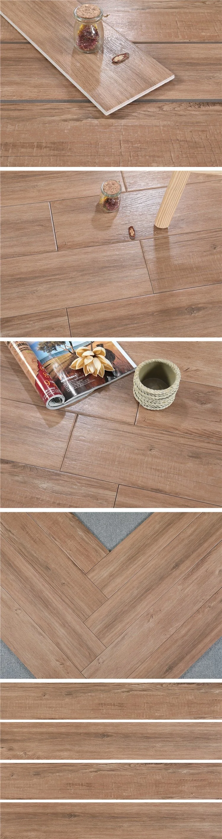 150X900mm Ceramic Wooden Floor Tiles for Living Room