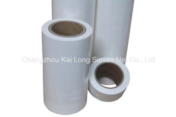 Black Plain Weave Poly Mesh Ribbon For Loudspeakers Kl380