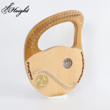Hot Sale Mahogany Wood Lyre Harp with 21 Strings: Your Ultimate Musical Instrument Choice