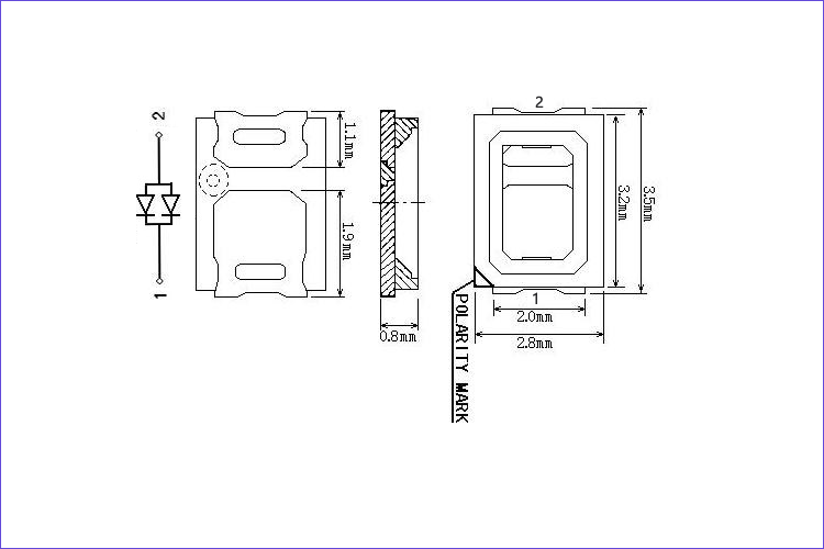 525nm LED