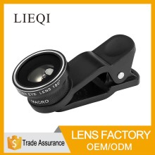 Hot sale optical zoom clip telescope camera lens for mobile phone microscope