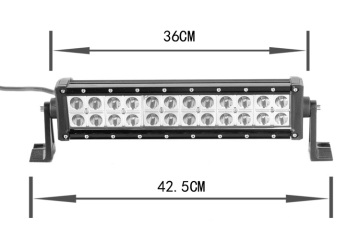 13.5 INCH 72W LED LIGHT BAR