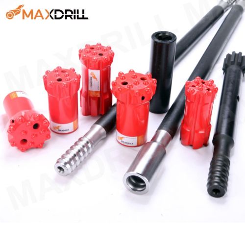 Maxdrill Mining MM drill pipe T38/R32 3.7m