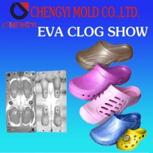 2015 eva injection hospital clog and anti-water aluminum shoe molds