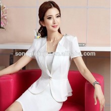 Office blouse for uniform short sleeve workwear uniform