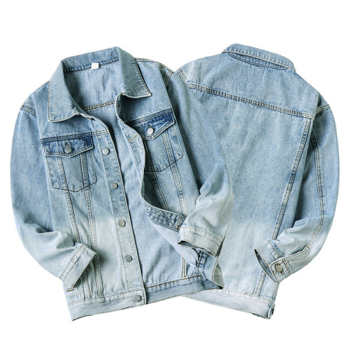 High Quality Men's Custom Dip Die Denim Jacket