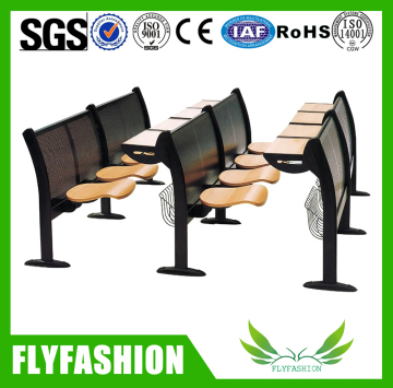 wholesale metal wood folding university ladder chair