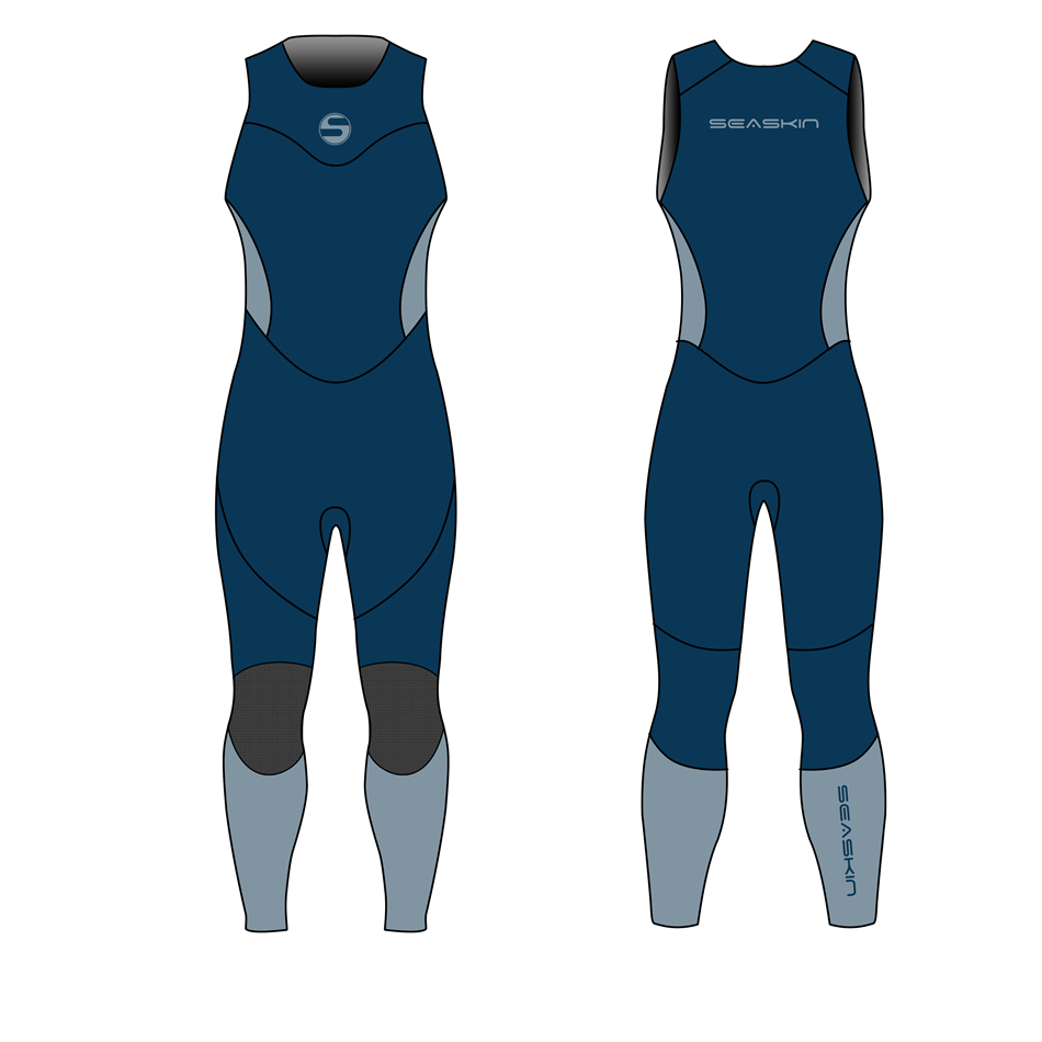 Zeegeten dames neopreen lang John fullsuit surfen wetsuit