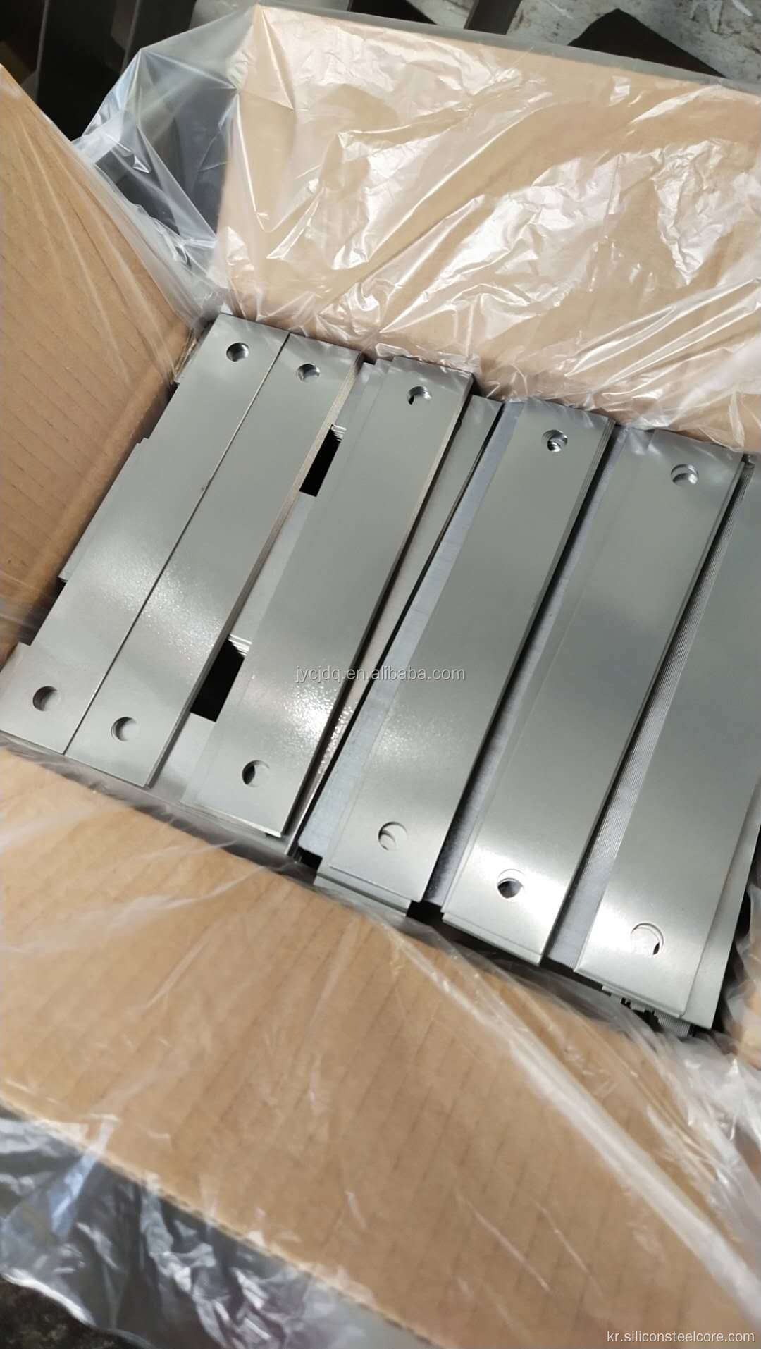 Chuangjia Factory Manufacture Silicon Electrical Steel Sheet EI 트랜스포머 코어 508Wei300 용 라미네이션