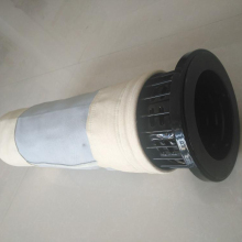 Polypropylene needle punched felt dust bag