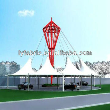 pvc coated fabric for membrane structures