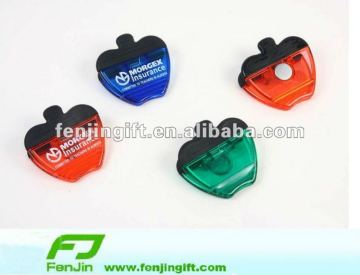 Plastic clip fridge magnet