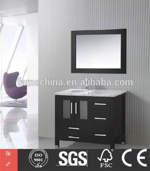 Hangzhou cheap marble bathroom vanity tops