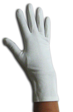 White Funeral Service Gloves