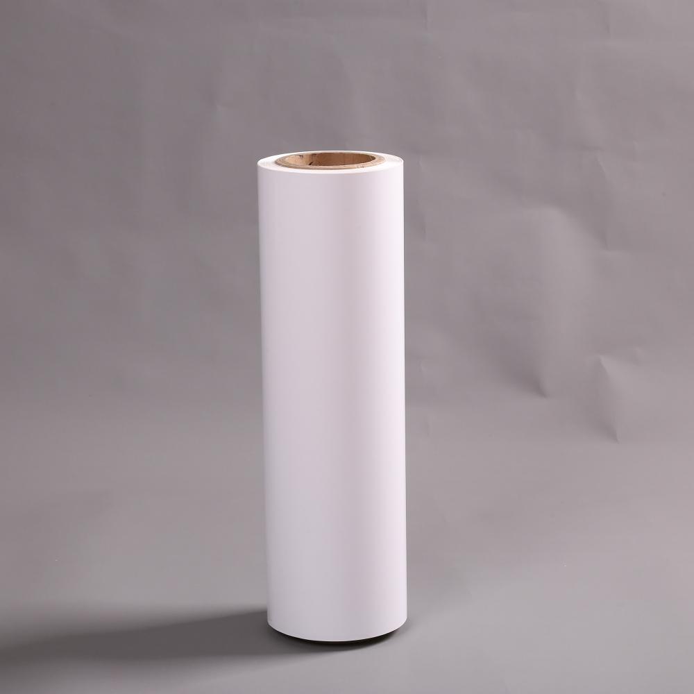 0.1mm heat stabilized opaque white polyester film