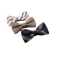 hochwertige OEM benutzerdefinierte Baumwolle Plaid Bowtie