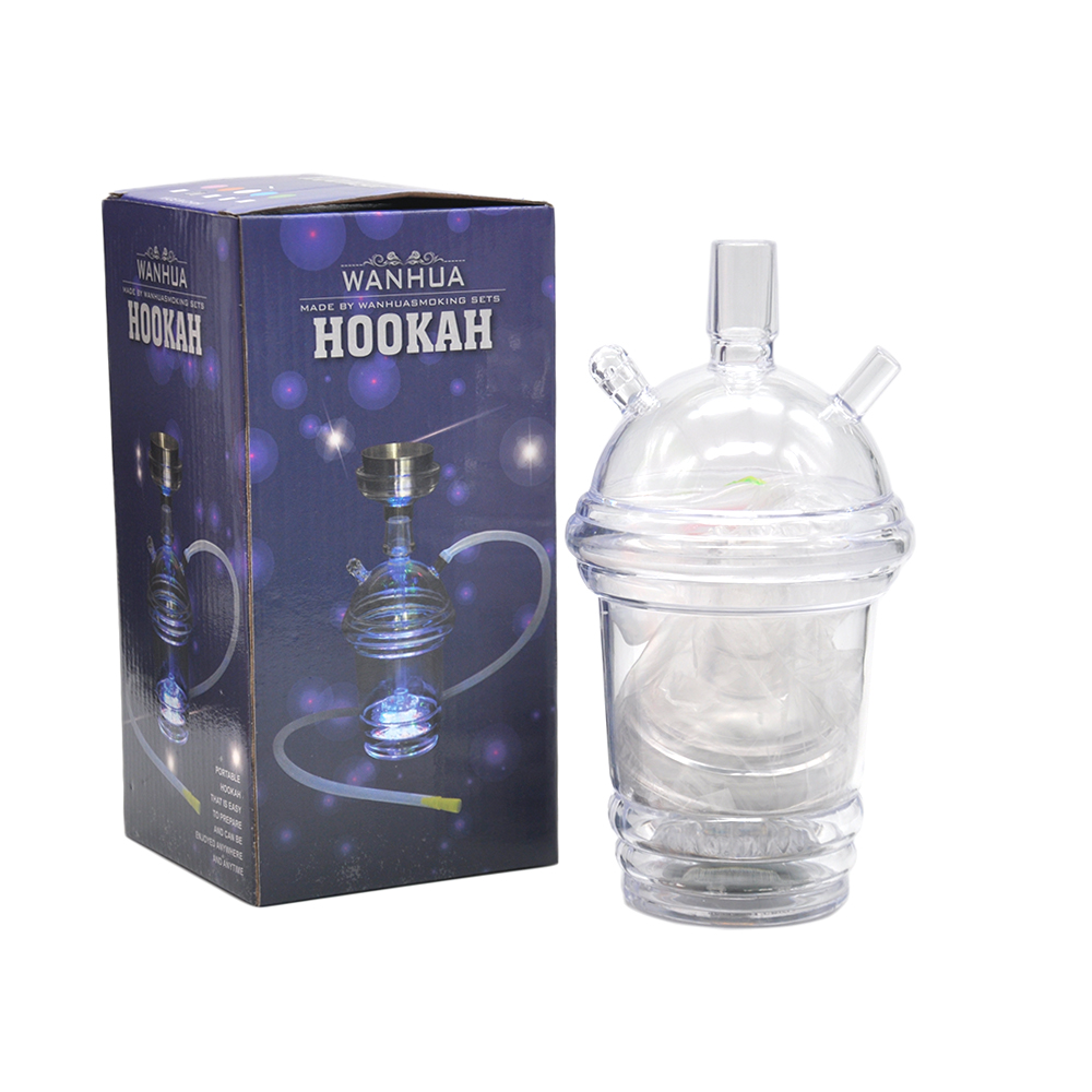 STARBUSS All-in-one narguile hookah with Hose Charcoal Holder LED Light