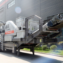 2016 hot sale quartz stone mobile crusher with 50tph capacity , aggregate complete mobile jaw crusher plant