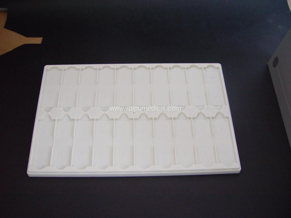 Plastic Microscope Slide Tray 20pcs