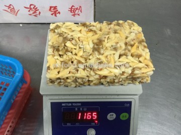 frozen yellow clam meat